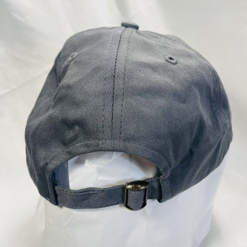Cabela's Hat Cap Strapback Gray Yellow One Size Adjustable Embroidered Adult Men - Picture 4 of 8
